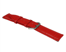 Ремешок Samsung/Huawei/Amazfit GTR 22mm crocodile leather band кожаный красный #9 