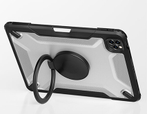 Чехол накладка WiWu Mecha Rotative Stand iPad 10.9"/11", черный, с вращением на 360 градусов
