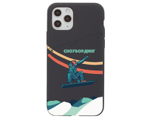 Чехол iPhone 14 Pro KSTATI Winter Sports (#9 сноубординг)