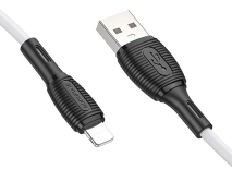 Кабель Borofone BX86 Lightning - USB белый, 1м
