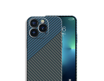 Чехол iPhone 13 LUXO Kevlar MagSafe (J211 зеленый/голубой)