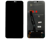 Дисплей Huawei Honor 8X/Honor 9X Lite + тачскрин черный (Premium) 