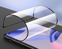 Защитное стекло-плёнка iPhone 14 Pro Max Ceramics матовое черное, 0.1 mm