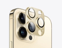 Защитная накладка на камеру iPhone 11 Pro/11 Pro Max 3D золотая