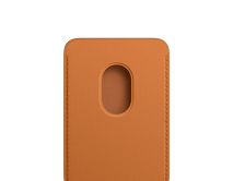 Держатель для карт Leather Wallet MagSafe hi-copy (коричневый)