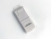 Чехол Samsung Z Flip 4 Clear Cover (прозрачный)