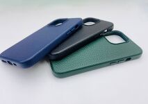 Чехол iPhone 14 Pro Classic Leather (темно-зеленый)