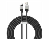 Кабель Baseus CoolPlay Series Fast Charging Cable Type-C - USB 100W черный, 2м (CAKW000701)
